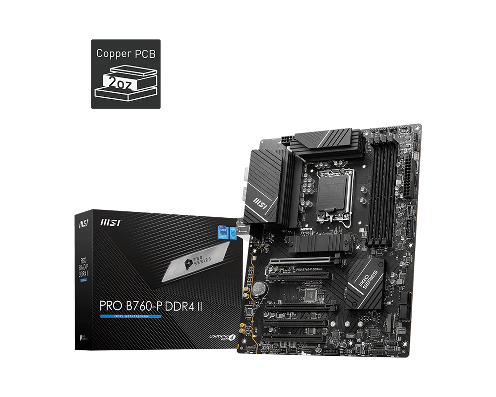 MSI PRO B760-P DDR4 II